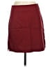 B.i.y.a.y.c.d.a. Solid Burgundy Casual Skirt Size 5 - photo 1