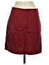 B.i.y.a.y.c.d.a. Solid Burgundy Casual Skirt Size 5 - photo 2