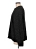 Zara Metallic Black Pullover Sweater Size M - photo 5