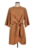 Likely Solid Brown Tan Casual Dress Size 6 - photo 1