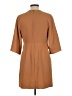Likely Solid Brown Tan Casual Dress Size 6 - photo 2