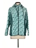 Assorted Brands 100% Polyester Print Teal Windbreaker Size 8 - photo 1