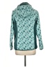 Assorted Brands 100% Polyester Print Teal Windbreaker Size 8 - photo 2