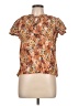 En Saison Orange Short Sleeve Blouse Size L - photo 1