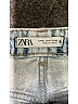 Zara 100% Baumwolle Color Block Blue Jeans Size 6 - photo 7