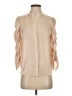 FRAME 100% Polyester Tan 3/4 Sleeve Blouse Size XS - photo 1