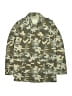 River Island 100% Cotton Camo Green Gray Coat Size 11 - 12 - photo 1