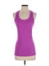 Nike 100% Polyester Purple Active Tank Size S - photo 1