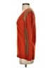 QMack 100% Acrylic Color Block Orange Pullover Sweater Size S - photo 5