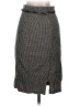 Stile Benetton Houndstooth Gray Tan Wool Skirt Size EU (IT) 40 / US 4 - photo 2