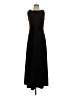 Rhapsody Solid Black Brown Casual Dress Size P (petite) - photo 1