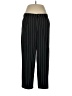 Future Collective Stripes Black Casual Pants Size 10 - photo 1