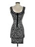 BCBGMAXAZRIA Animal Print Gray Cocktail Dress Size XXS - photo 2