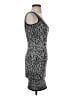 BCBGMAXAZRIA Animal Print Gray Cocktail Dress Size XXS - photo 4