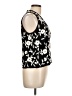 Jkara 100% Polyester Black Sleeveless Blouse Size L - photo 4