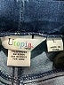 Hue Solid Blue Jeggings Size L - photo 7