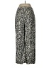 Monrow Animal Print Silver Green Casual Pants Size M - photo 2