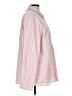 Beginning Boutique Stripes Pink Long Sleeve Button-Down Shirt Size 10 - photo 4