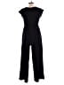 Just Be... Solid Black Jumpsuit Size L - photo 2