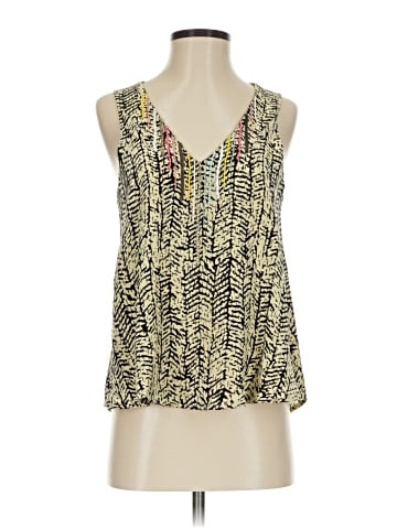 Chelsea Flower Sleeveless Silk Top (view 1)