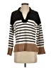Ellen Tracy Stripes Tan Pullover Sweater Size S - photo 1