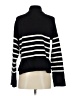 DKNY Jeans Stripes Black Turtleneck Sweater Size S - photo 2