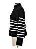 DKNY Jeans Stripes Black Turtleneck Sweater Size S - photo 5