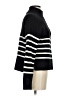 DKNY Jeans Stripes Black Turtleneck Sweater Size S - photo 4