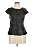 Willow & Clay Black Short Sleeve Top Size M - photo 1