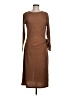 MNG Brown Casual Dress Size 8 - photo 1