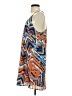 Three Eighty Two 100% Polyester Print Orange Casual Dress Size S - photo 5