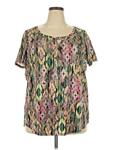 Relativity Short Sleeve Blouse (view 1)