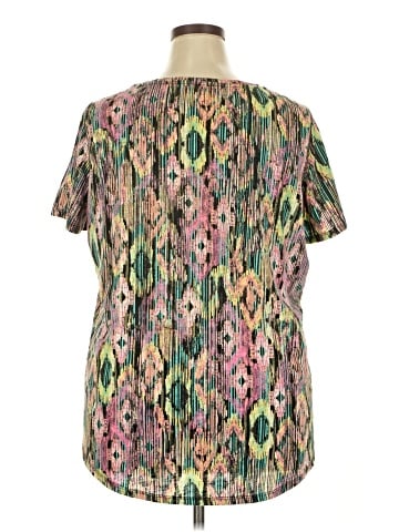 Relativity Short Sleeve Blouse (view 2)
