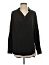 Vince. 100% Silk Black Long Sleeve Silk Top Size XXS - photo 1