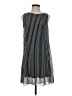Unbranded Stripes Silver Black Casual Dress Size S (estimated) - photo 1