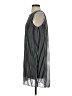 Unbranded Stripes Silver Black Casual Dress Size S (estimated) - photo 5