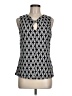 Morgan Taylor Black Sleeveless Blouse Size M - photo 1