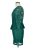 Everly Green Cocktail Dress Size L - photo 5
