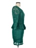Everly Green Cocktail Dress Size L - photo 4