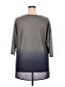 Unbranded Gray 3/4 Sleeve Top Size 2X (estimated) - photo 2