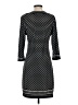 Max Studio Polka Dots Black Casual Dress Size S - photo 2