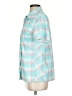 Ascend Teal Short Sleeve Blouse Size XS - photo 5