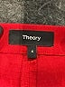 Theory Red Linen Pants Size 4 - photo 7