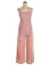 Verda 100% Polyester Solid Pink Jumpsuit Size EU 46 / US 16 - photo 1