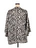 Amaryllis Animal Print Ivory Cardigan Size 2X - photo 2