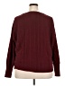 Simply Vera Vera Wang Solid Burgundy Pullover Sweater Size XXL - photo 2