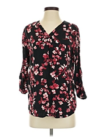 Brina & Em 3/4 Sleeve Blouse (view 1)