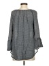 Fred David Gray Long Sleeve Blouse Size S - photo 2