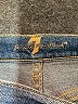 7 For All Mankind Stripes Blue Jeans Size 26 waist - photo 7