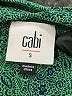 CAbi 100% Polyester Green Long Sleeve Blouse Size S - photo 7